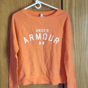 Orange Under Armour Crewneck!
